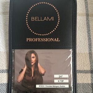 BELLAMI Professional Chocolate Mahogany Hair Extensions